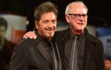US actor Al Pacino and US director Barry Levinson arrive for the screening of the movie 'The Humbling' presented out of competition at the 71st Venice Film Festival on 30 August, 2014 at Venice Lido. Picture: AFP.