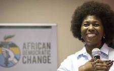 Makhosi Khoza launches her new party African Democratic Change in Braamfontein, Johannesburg. Picture: Thomas Holder/EWN