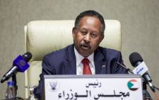 FILE: Sudan's Prime Minister Prime Minister Abdalla Hamdok chairs a cabinet meeting in the capital Khartoum on 21 September 2021. Picture: AFP