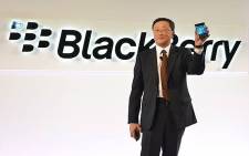 BlackBerry CEO John Chen. Picture: Official BlackBerry Facebook page.