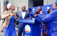 FILE: Solly Msimanga has been chosen as the Democratic Alliance (DA)’s Tshwane mayoral candidate for the 2016 Local Government Elections. Picture: @TanyaHeydenrych, DA DA Gauteng Provincial Media Liaison, via Twitter.