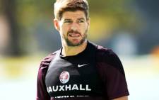 England Captain Steven Gerrard looks on during a training session at the Urca Military Base in Rio de Janeiro, Brazil, 11 June 2014. Picture: Fifa