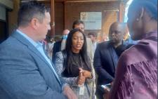 DA Leader John Steenhuisen is conducting a site visit at the Home Affairs Johannesburg Branch where he is meeting people in queues for different services and will engage with the management here.  Picture: Buhle Mbhele/EWN.