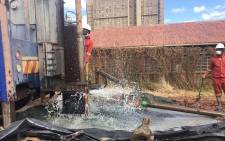 The Gift of the Givers said the water would be tested and approved for human consumption and would serve as a backup plan to avoid a future crisis. Picture: Veronica Makhoali/Eyewitness News. 