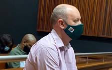 Former VBS Bank chief financial officer Phillip Truter in the Palm Ridge Specialised Commercial Crimes Court on 7 October 2020. Picture: NPA.