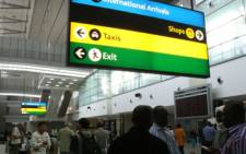 International arrivals terminal at Oliver Tambo International Airport. Picture: EWN.