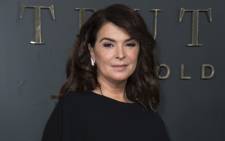US actress Annabella Sciorra attends the premiere of 'Truth Be Told' in Beverly Hills on 11 November 2019. Picture: AFP.