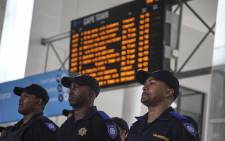 FILE: Rail enforcement officers at the Cape Town train station. Picture: EWN.