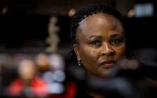 Public Protector Busisiwe Mkhwebane at the Constitutional Court in Johannesburg on 22 July 2019. Picture: Sethembiso Zulu/Eyewitness News