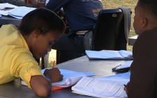 Matric pupils preparing for their final exams at their learning camp in Magaliesberg on 07 October 2014. Picture: Reinart Toerien/EWN