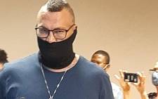 Zane Kilian appeared in the Bellville Regional Court on 18 March 2021 for the verdict on his bail application related to the murder case of anti-gang unit detective, Charl Kinnear. Picture: Supplied