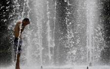 A man cools off at a fountain during a heatwave in Seville on 10 July 2023. Temperatures were soaring across Spain on 10 July with the mercury set to touch 44 degrees Celsius (111 Fahrenheit) in the south as the country braced for its second heatwave in a fortnight.
Picture: CRISTINA QUICLER/AFP