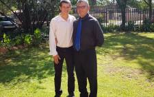 Johan Hebler and his 18-year-old son Nathan were shot in Vanderbijlpark on 2 February 2021 by an unknown man who later turned the gun on himself.  Picture: Supplied.