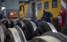 FILE: A view inside the Prasa repair depot on 28 May 2018, where trains are fixed, renovated and parts are shipped off for off-site repairs. Picture: Thomas Holder/EWN