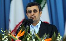 Iranian President Mahmoud Ahmadinejad again denied Iran was trying to develop nuclear weapons.