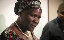 Suspended National Police Commissioner Riah Phiyega. Picture: Reinart Toerien/EWN.