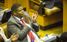 Minister of State Security David Mahlobo. Picture: Thomas Holder/EWN.