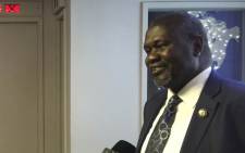 FILE: Former Vice President of South Sudan Riek Machar. Picture: EWN.