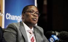 FILE: Gauteng Education MEC Panyaza Lesufi briefs the media on 14 January 2020 on the status of school admissions for the new academic year. Picture: Kayleen Morgan/EWN