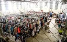 Women buy surplus clothing - customer returns or end-of-season merchandise - at discounted prices from The Clothing Bank and set up small fashion businesses. Picture: Supplied.