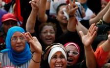 Egyptian anti-Morsi protestors. Picture: @ahmadj_1