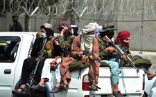 FILE: Taliban fighters in Kabul. Picture: AFP