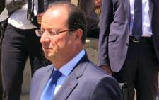 French President François Hollande. Picture: Reinart Toerien.