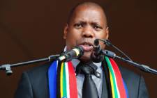 Premier of KwaZulu-Natal Dr. Zweli Lawrence Mkhize addresses the Youth during National Youth Day Commemoration held at Madadeni,Newcastle In Kwazulu Natal.16/06/2013. Picture: GCIS
