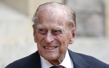 FILE: Britain's Prince Philip, Duke of Edinburgh, takes part in the transfer of the Colonel-in-Chief of The Rifles at Windsor castle in Windsor on 22 July 2020. Picture: Adrian DENNIS/POOL/AFP