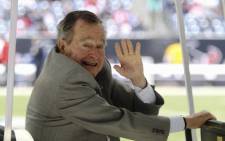 Former US President George HW Bush. Picture: AFP.
