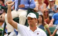 Sam Querrey booked his place in the last 16 at Wimbledon after beating 12th seed Jo-Wilfried Tsonga. Picture: Facebook.com.