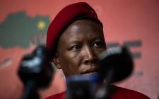 FILE: Economic Freedom Fighters leader Julius Malema. Picture: Kayleen Morgan/EWN