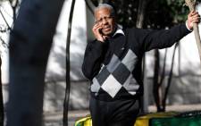 ANC treasurer general Mathews Phosa is seen during a break at the ANC's National Executive Committee meeting in Irene, 18 May 2012. Picture: SAPA