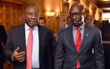 FILE: President Cyril Ramaphosa and Home Minister Malusi Gigaba. Picture: GCIS