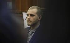 Henri van Breda awaits judgment in the Western Cap High Court on 21 May 2018. Picture: Cindy Archillies/EWN