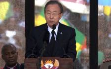 FILE: UN Secretary-General Ban Ki-moon. Picture: AFP.