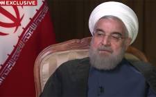 President of Iran Hassan Rouhani talking about how he is blaming Saudi authorities for the Hajj stampede.Picture:Screengrab/CNN