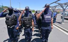 City of Cape Town LEAP officers deployed to Hanover Park. Image: @CityofCT/Twittter.
