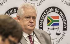 Former Bosasa executive Angelo Agrizzi on the third day of his testimony at the commission of inquiry into state capture. Picture: Abigail Javier/EWN