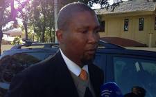 Chief Mandla Mandela thanked South Africans for praying for his grandfather on 12 June 2013. Picture: Lesego Ngobeni/EWN