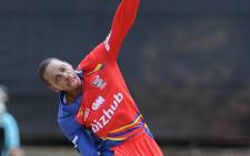 Highveld Lions' left-arm spinner, Aaron Phangiso. Picture: Cricket South Africa Facebook page.
