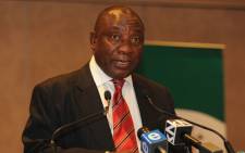 Deputy President Cyril Ramaphosa addressing the Labour Relations Indaba at the Emperors Palace in Kempton Park,Johannesburg on 04 November 2014. Picture: GCIS.