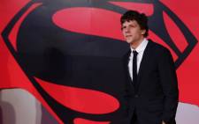 US actor Jesse Eisenberg poses for a photograph after arriving to attend the European Premiere of the film ‘Batman v Superman: Dawn of Justice’, in central London on 22 March, 2016. Picture: AFP.