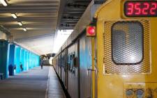 FILE: A Metrorail train in Cape Town train station. Picture: Chad Roberts/Primedia