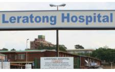Leratong Hospital. Picture: Leratong Hospital Facebook