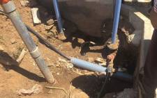 The City of Johannesburg cracked down on business premises where it appears that contractors have illegally connected water and electricity supply in recent months. Picture: Abigail Javier/EWN.

