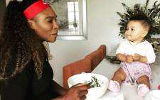 Serena Williams with her daughter Alexis Olympia. Picture: @serenawilliams/instagram