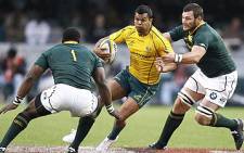 Wallabies and Rebels back Kurtley Beale. Picture: AFP