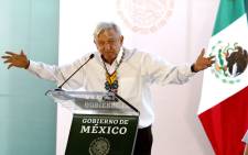 FILE: Mexico's President Andres Manuel Lopez Obrador. Picture: AFP