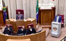 Deputy President David Mabuza replies to oral questions in the National Council of Provinces in Parliament, Cape Town. Picture: GCIS.